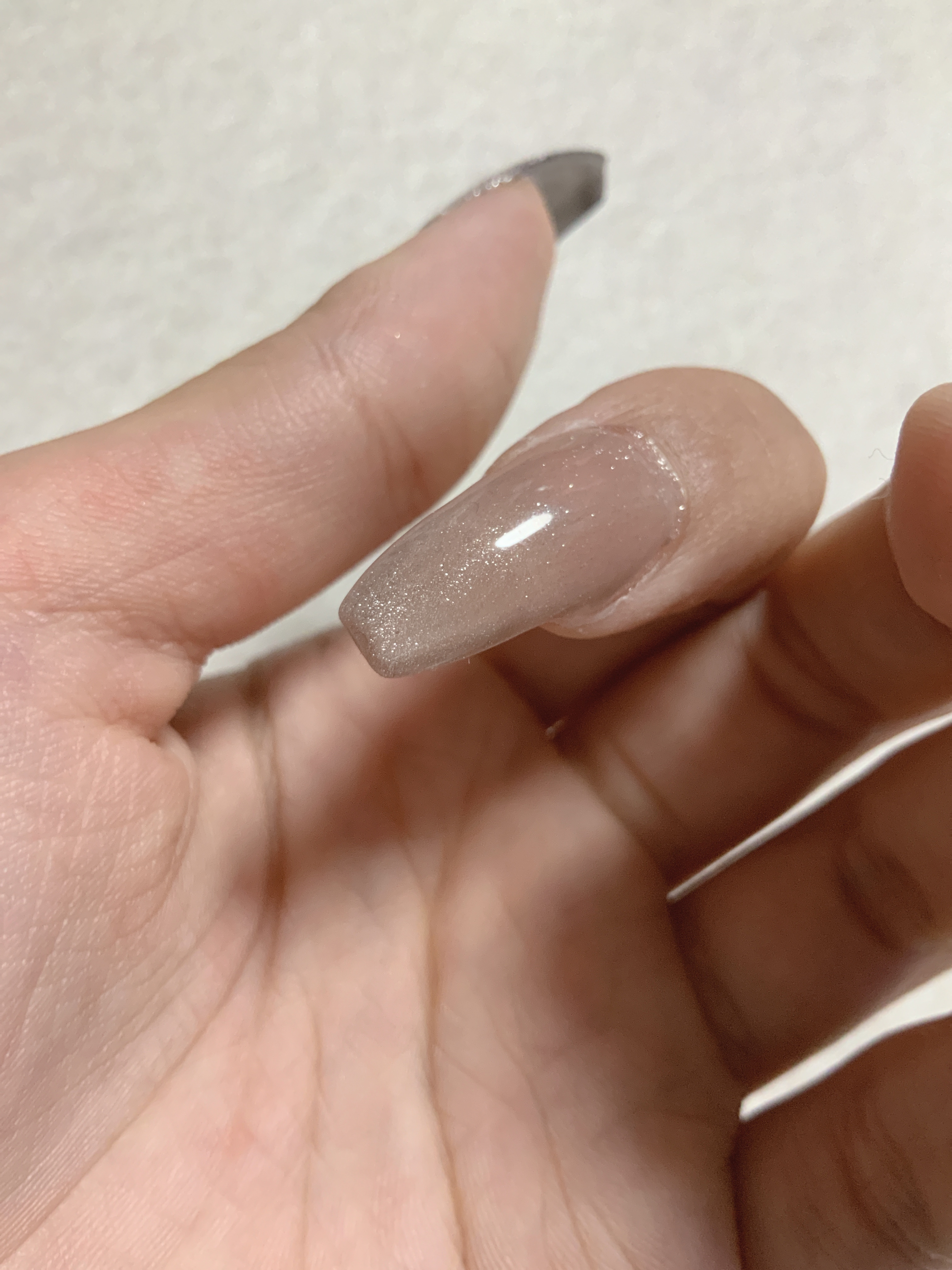 マグネットジェル 08アトリア（ギャラクシーシリーズ）/NAILTOWN/ジェルネイルを使ったクチコミ（1枚目）