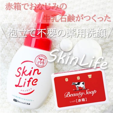 薬用泡のふんわり洗顔 160ml/スキンライフ/泡洗顔を使ったクチコミ（1枚目）