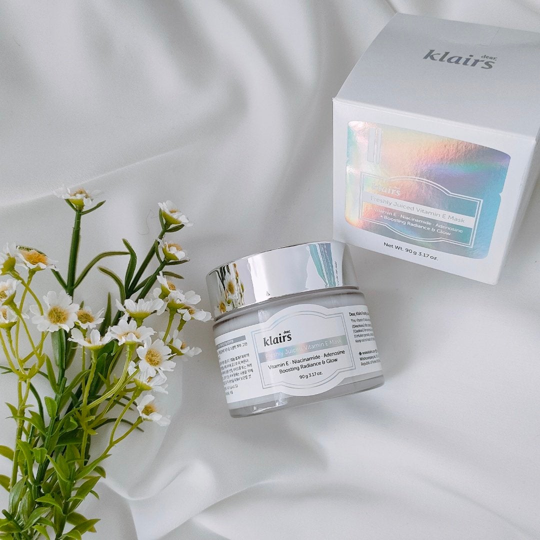 フレッシュリージュースドビタミンEマスク(90g)/Klairs/フェイスクリームを使ったクチコミ(8枚目)