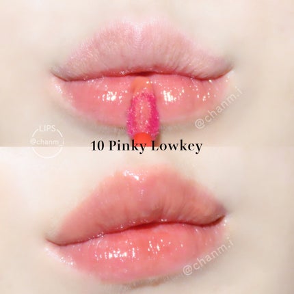 クチュールリップティントグレイズ ペタルパンチ/espoir/リップティントを使ったクチコミ(3枚目)