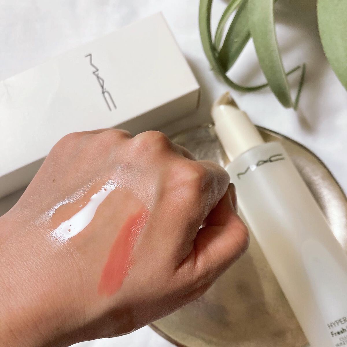 ハイパー リアル フレッシュ キャンバス クレンジング オイル/M・A・C/オイルクレンジングを使ったクチコミ(4枚目)