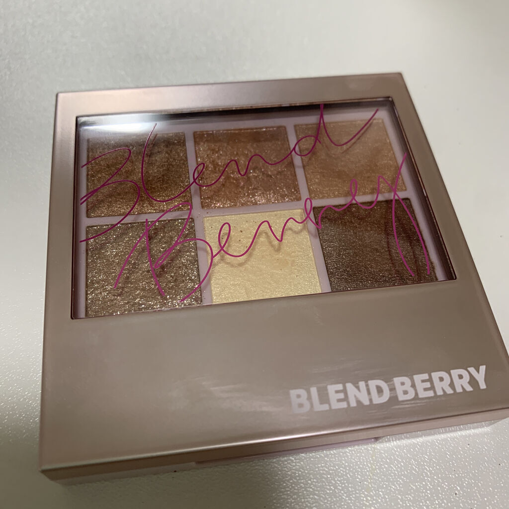 オーラクリエイション/BLEND BERRY/アイシャドウパレットを使ったクチコミ（1枚目）
