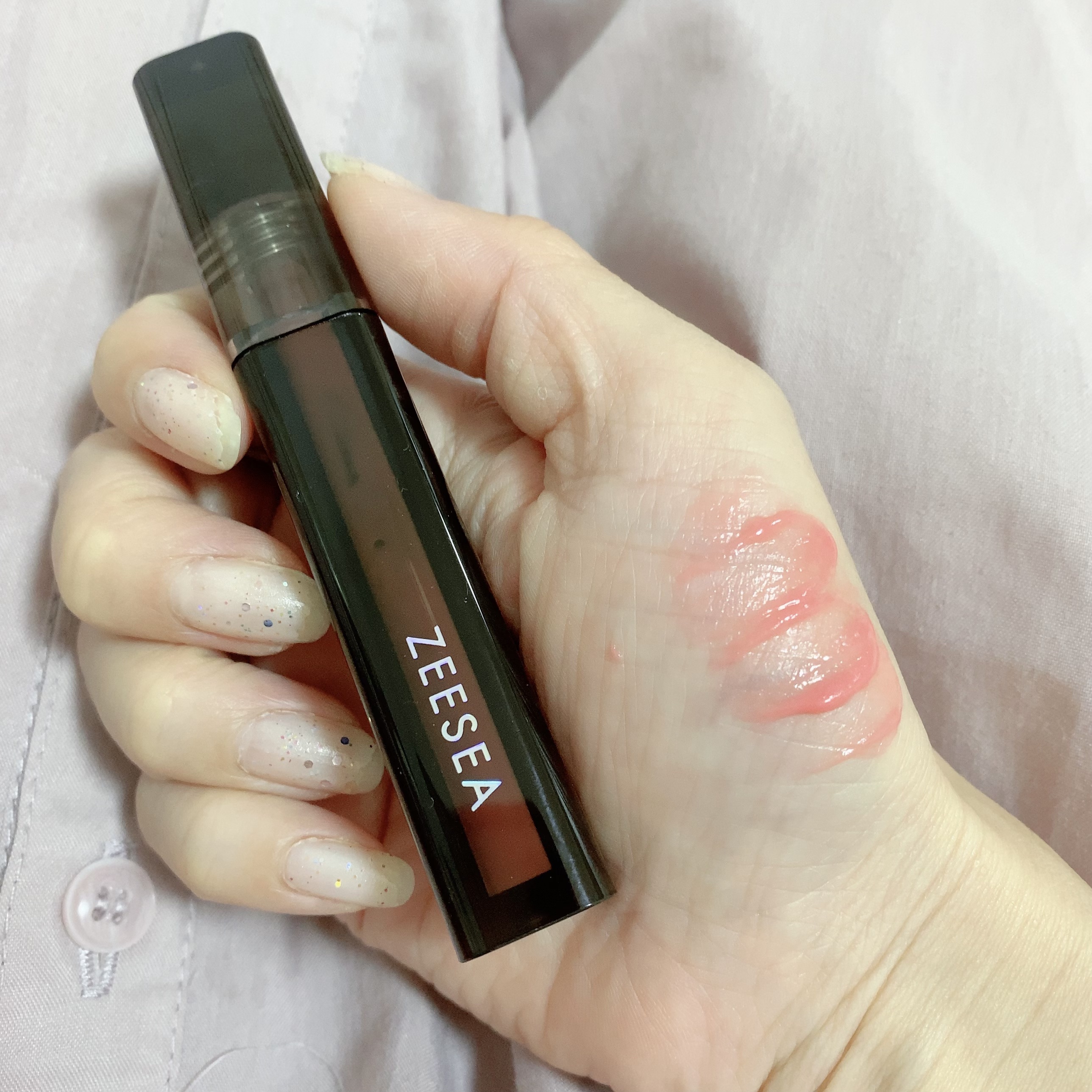 ウォータリーマットリップグロス/ZEESEA/リップグロスを使ったクチコミ（3枚目）