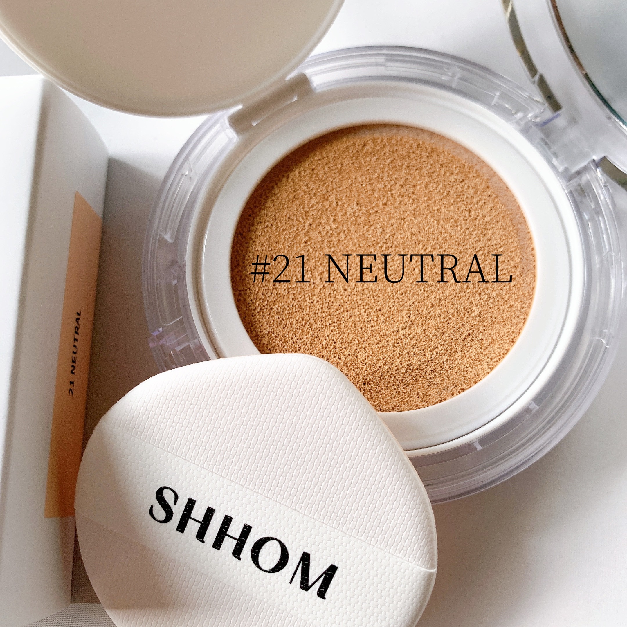 オールデイディープカバークッション/SHHOM/クッションファンデーションを使ったクチコミ（2枚目）