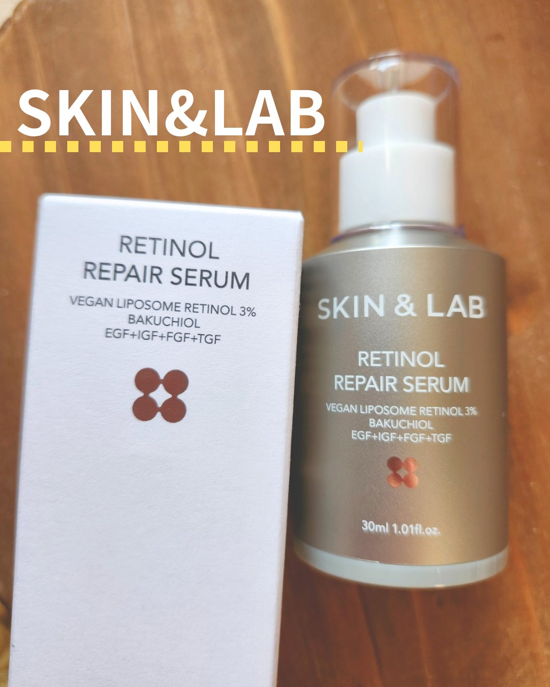 ヴィーガンリポソームレチノールセラム/SKIN&LAB/美容液を使ったクチコミ（1枚目）