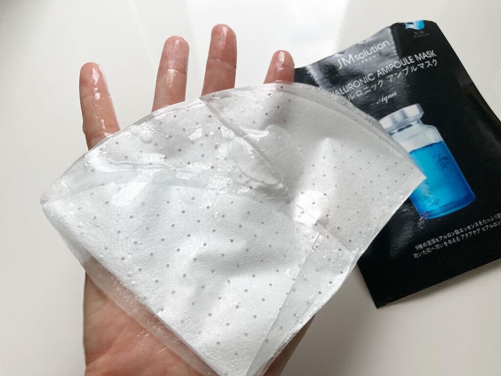 H9 ヒアルロニック アンプルマスク/JMsolution/シートマスク・パックを使ったクチコミ（2枚目）
