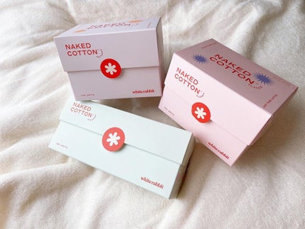 NAKED COTTON CLASSIC/White Rabbit/コットンを使ったクチコミ(1枚目)