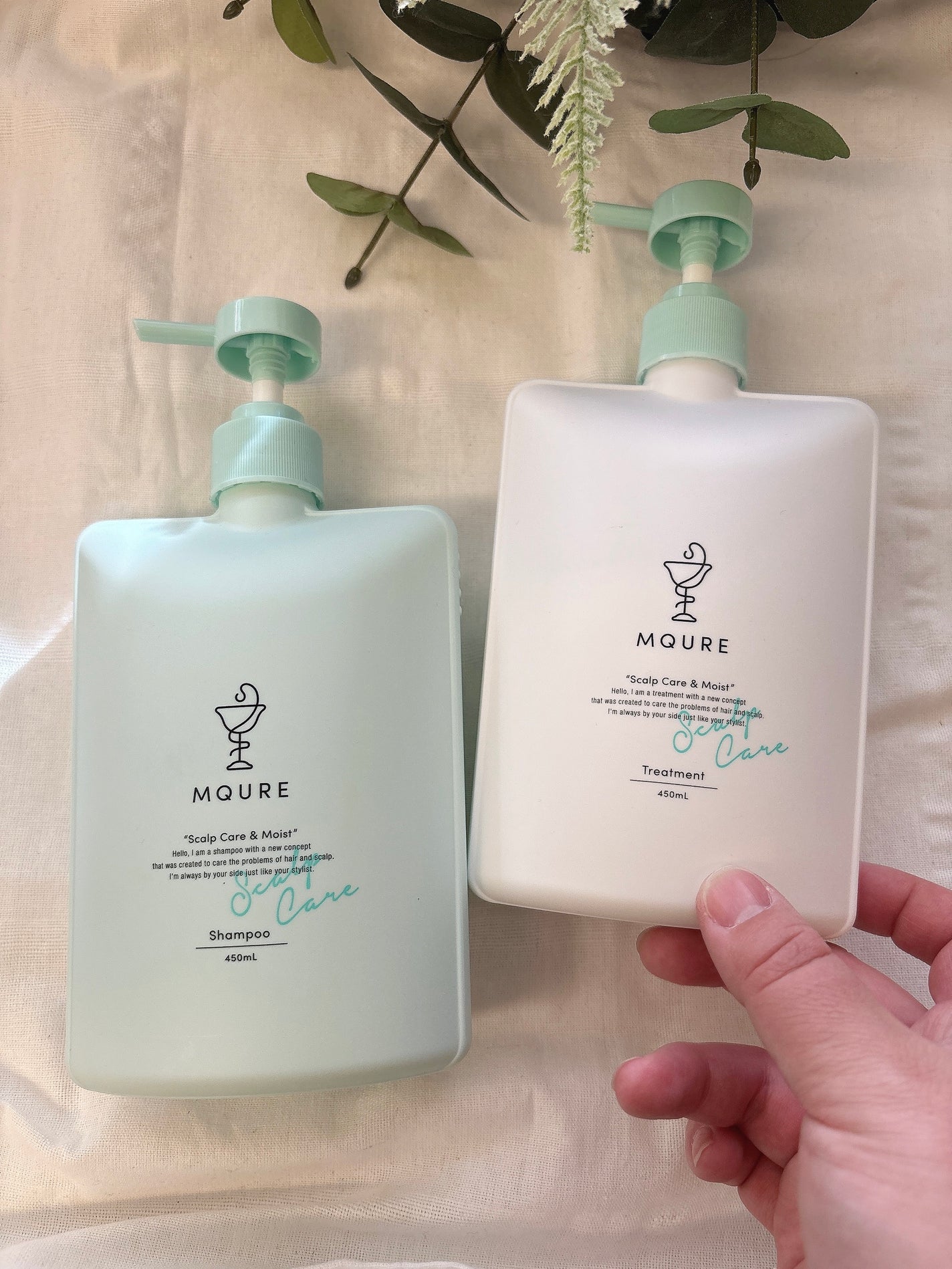 Scalp Care&Moist 薬用シャンプー/薬用トリートメント/MQURE/市販シャンプーを使ったクチコミ(2枚目)