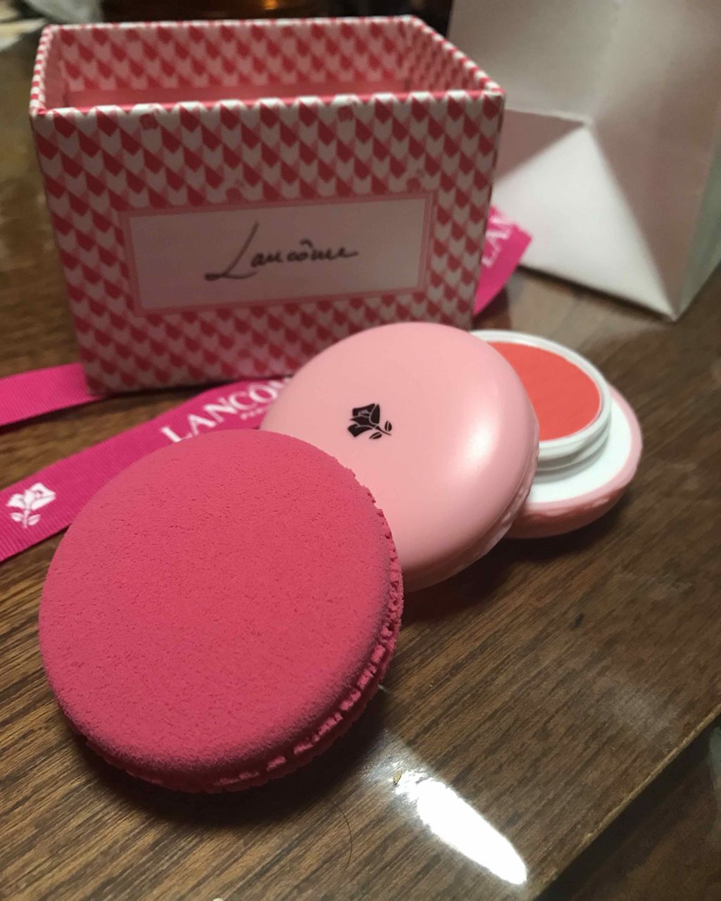 スウィートマカロン ブラッシュ&ブレンダー/LANCOME/ジェル・クリームチークを使ったクチコミ（2枚目）