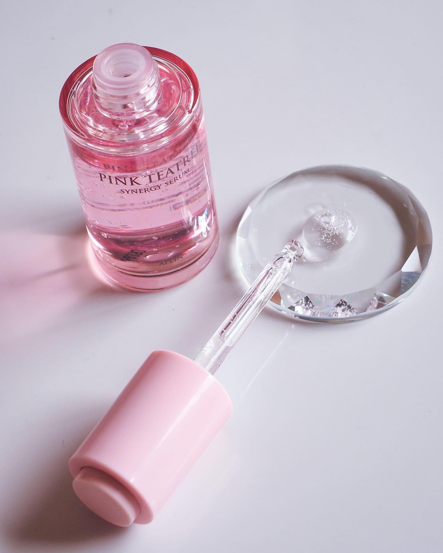 ピンクティーツリーシナジーセラム/APLIN/美容液を使ったクチコミ（3枚目）