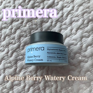 🌿primera Alpine Berry Watery Cream/プリメラ　アルパインベリーウォータリークリーム


🌿鎮静&お肌のコンディション回復効果のある低刺激のクリーム✨
フィトステロールズ