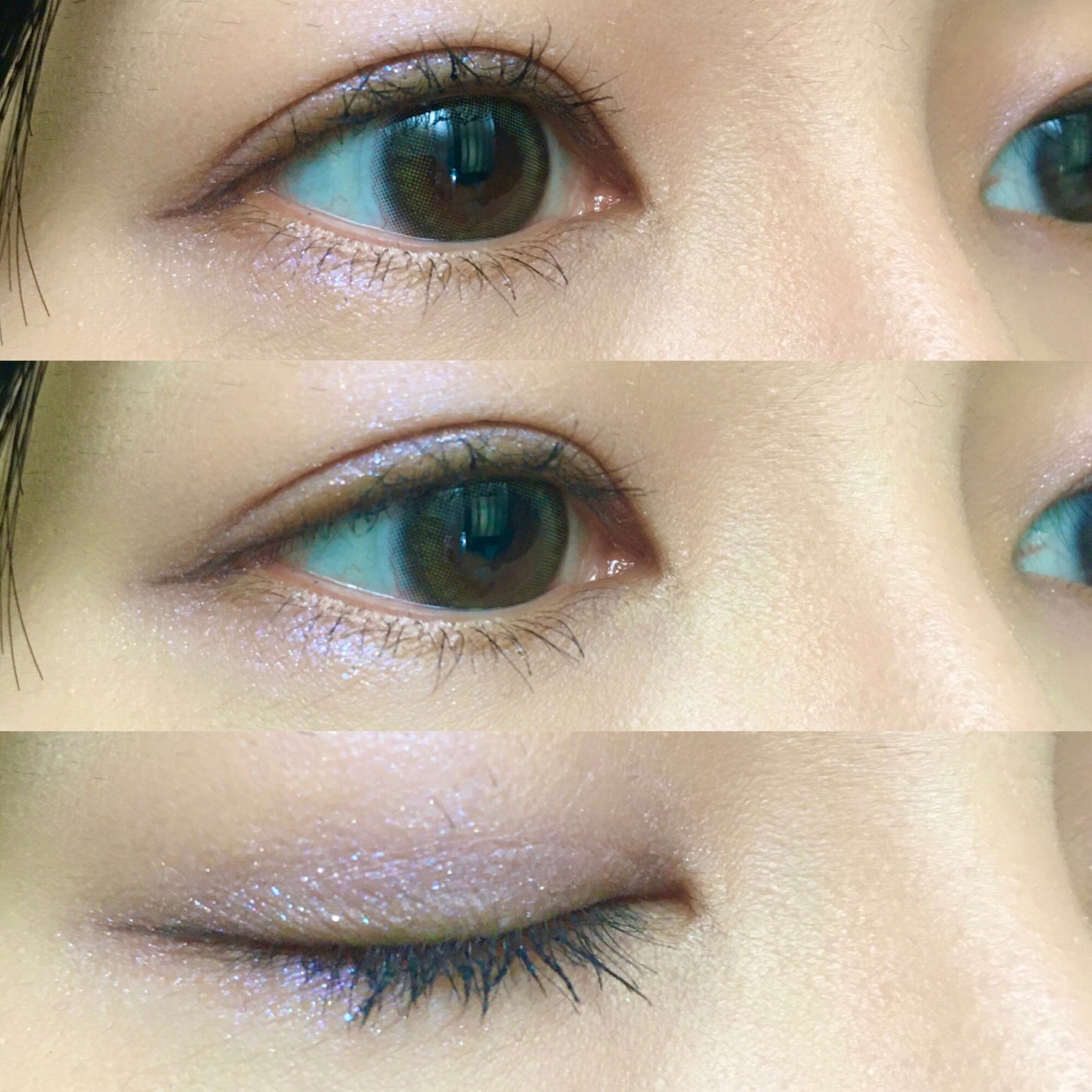 ビーチバカンスグリッターパレット/KATE/アイシャドウパレットを使ったクチコミ(5枚目)