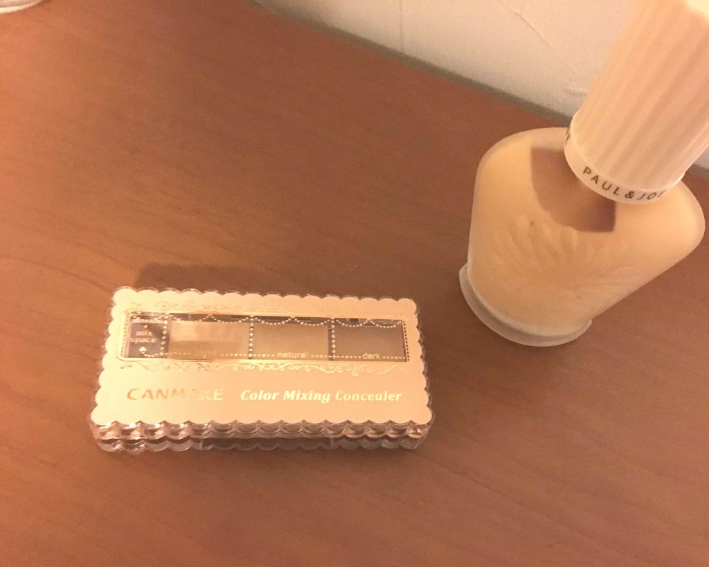 カラーミキシングコンシーラー/キャンメイク/パレットコンシーラーを使ったクチコミ(2枚目)