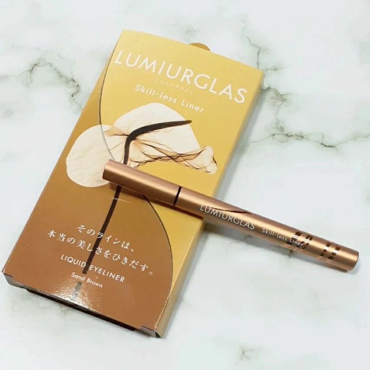 スキルレスライナー/LUMIURGLAS/リキッドアイライナーを使ったクチコミ（1枚目）