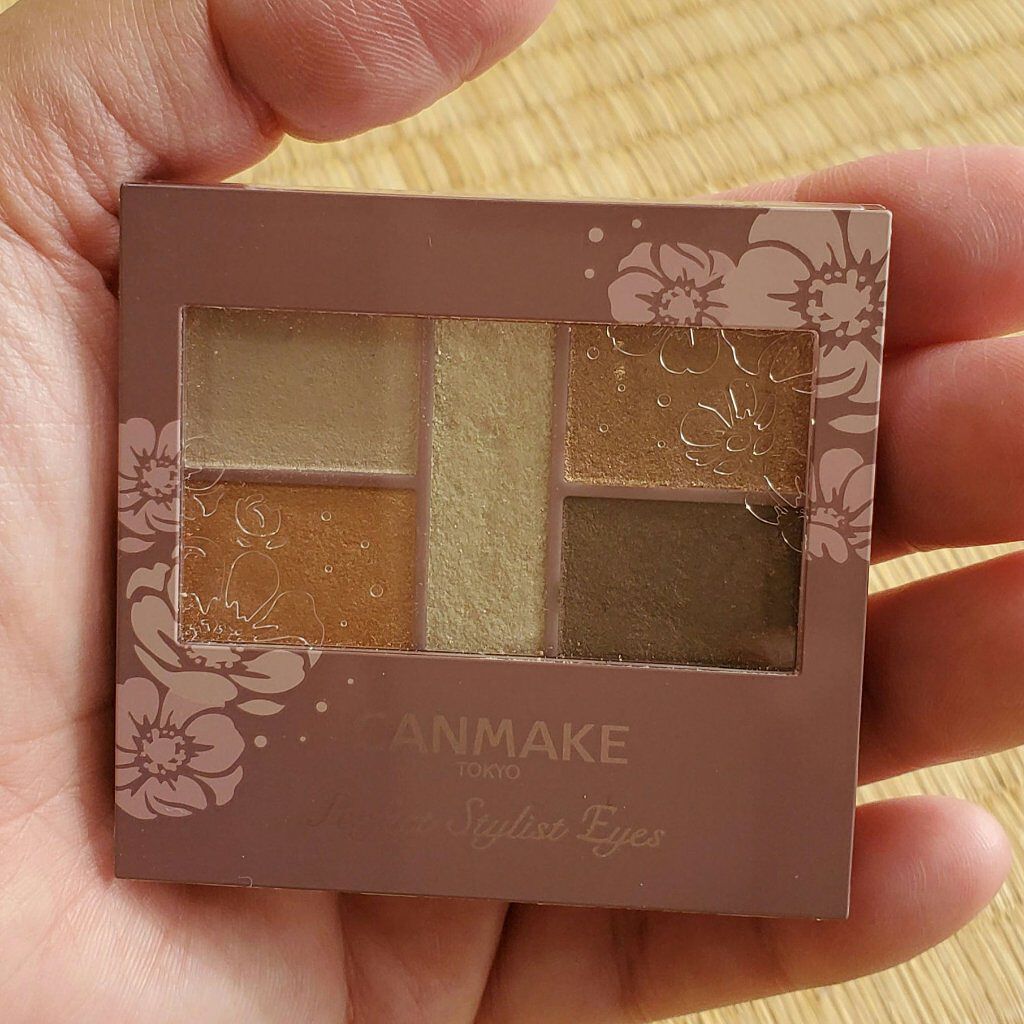 パーフェクトスタイリストアイズ 16 ダブルサンシャイン/キャンメイク/アイシャドウパレットを使ったクチコミ（1枚目）