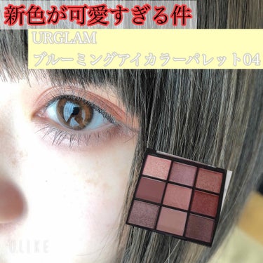 UR GLAM　BLOOMING EYE COLOR PALETTE/U R GLAM/パウダーアイシャドウを使ったクチコミ（1枚目）