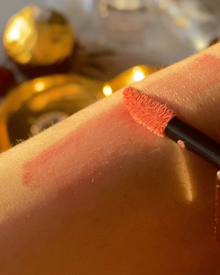 オーガズム アフターグロー リップスティック & ミニリキッドブラッシュデュオ/NARS/メイクアップキットを使ったクチコミ(5枚目)