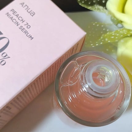 桃70%ナイアシンセラム/Anua/美容液を使ったクチコミ(6枚目)