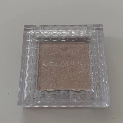 シングルカラーアイシャドウ/CEZANNE/単色アイシャドウを使ったクチコミ(1枚目)