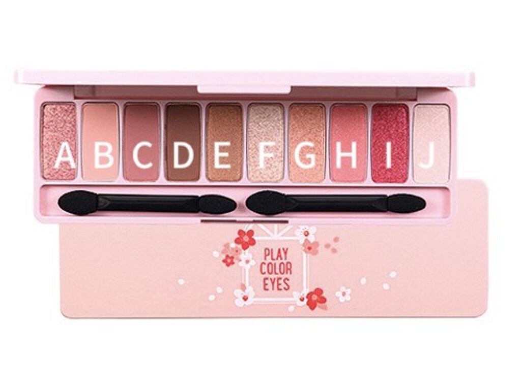 プレイカラー アイシャドウ/ETUDE/アイシャドウパレットを使ったクチコミ（2枚目）