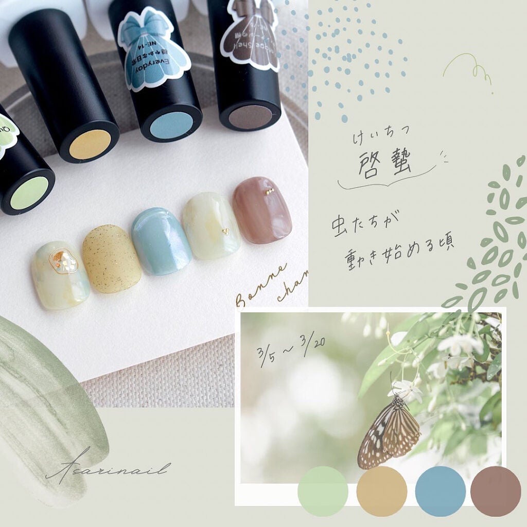 ウィークリージェル/HOMEI/ジェルネイルを使ったクチコミ(2枚目)