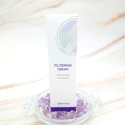 フィルタリングクリーム/DEWYCEL/日焼け止めクリームを使ったクチコミ(2枚目)
