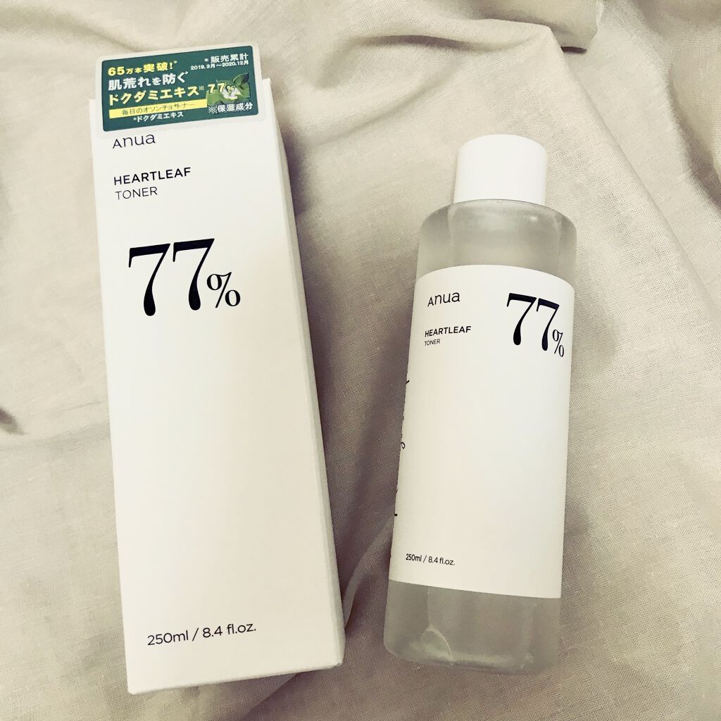 ドクダミ 77 スージングトナー/Anua/化粧水を使ったクチコミ（1枚目）
