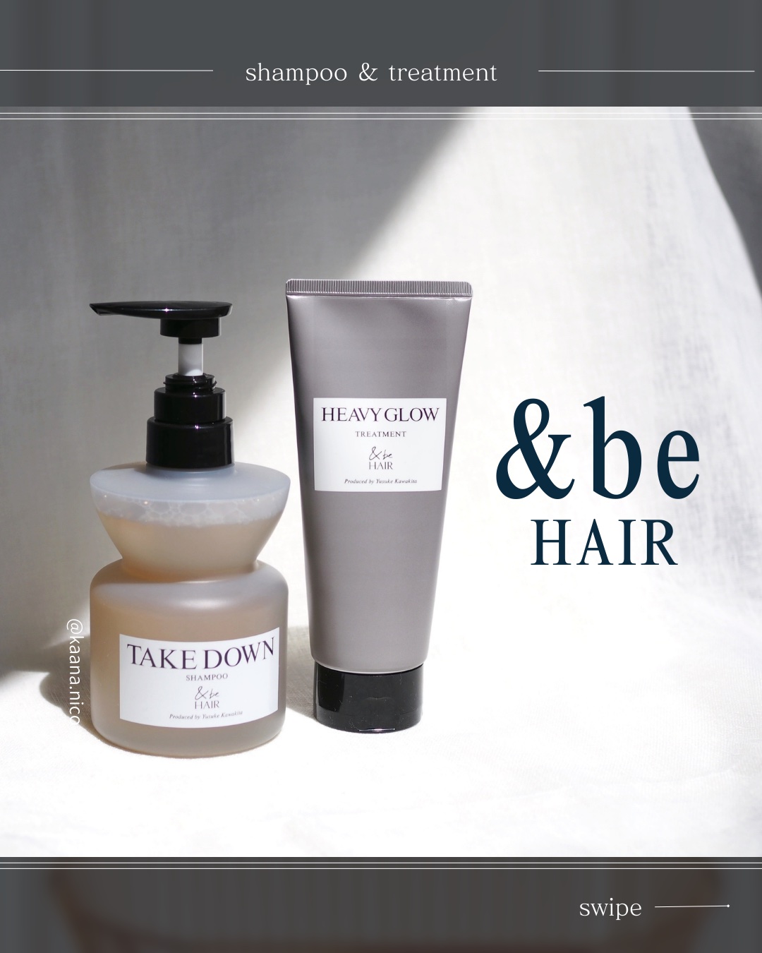 &be テイクダウンシャンプー/&be HAIR/市販シャンプーを使ったクチコミ（1枚目）