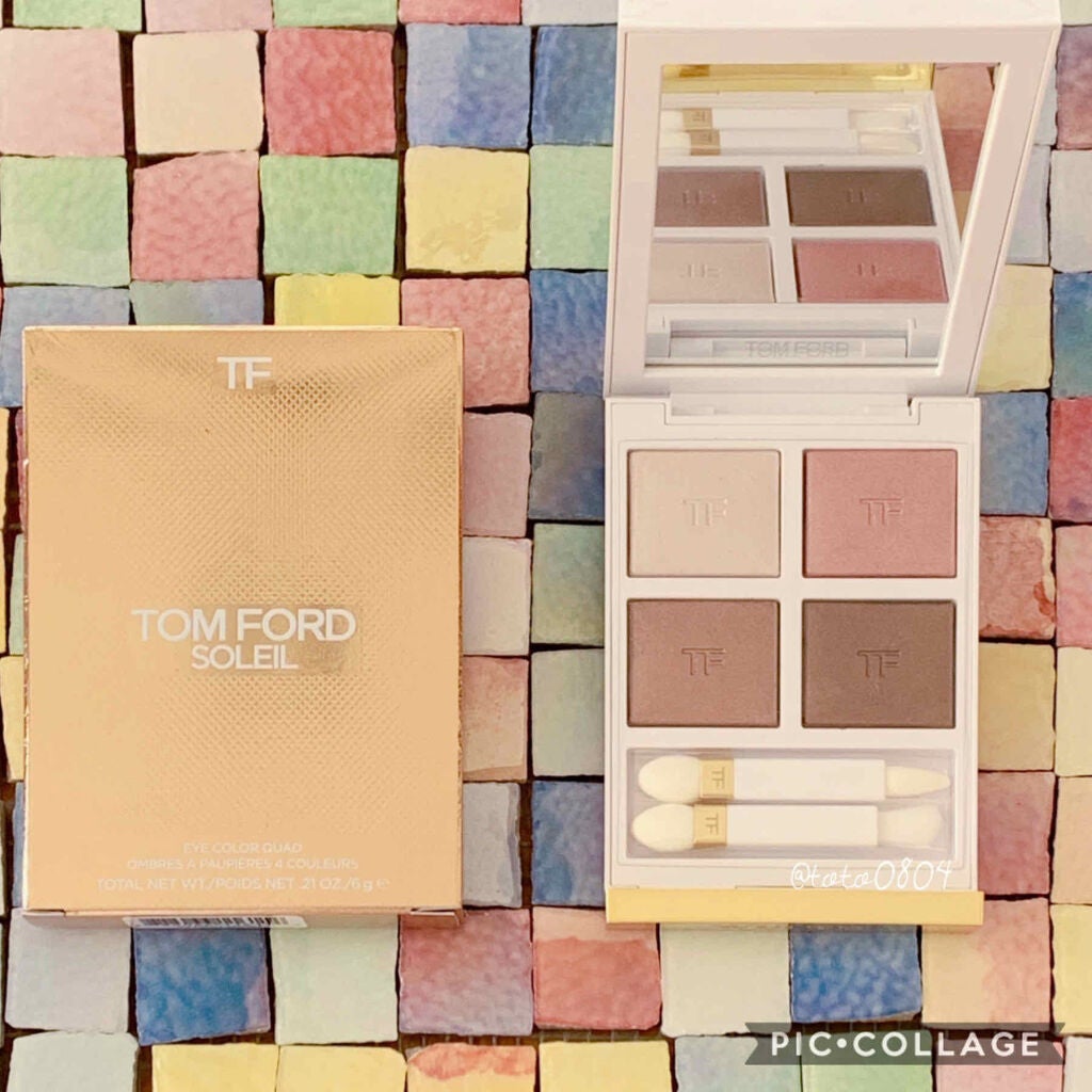 ソレイユ アイ カラー クォード/TOM FORD BEAUTY/アイシャドウパレットを使ったクチコミ(2枚目)