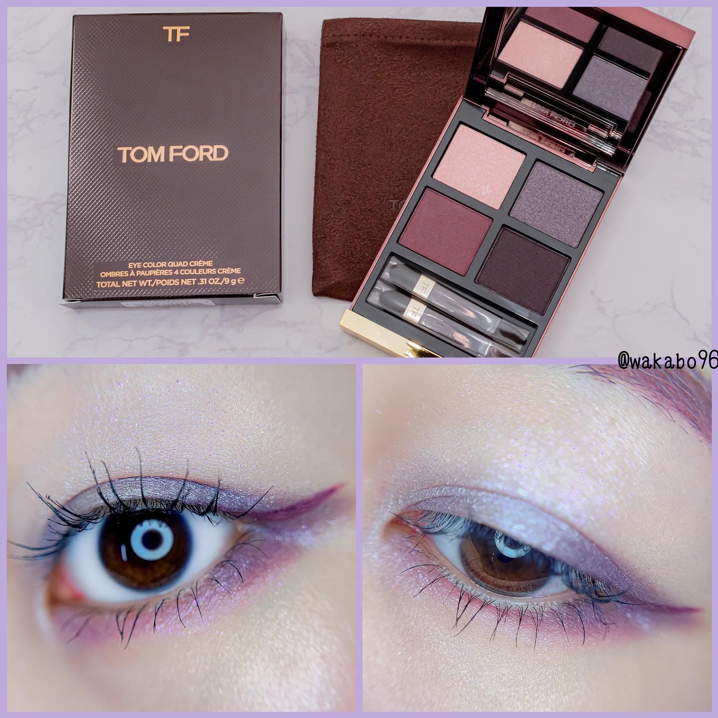 アイ カラー クォード/TOM FORD BEAUTY/アイシャドウパレットを使ったクチコミ（1枚目）