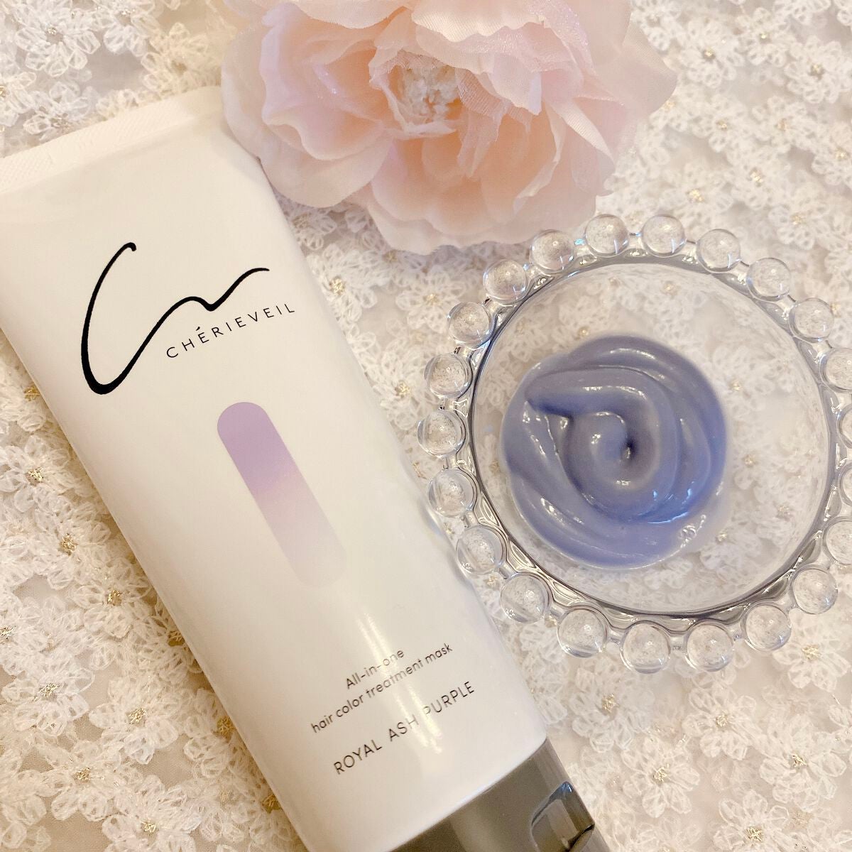 オールインワンヘアパック/シェリーヴェール/ヘアカラーを使ったクチコミ(2枚目)