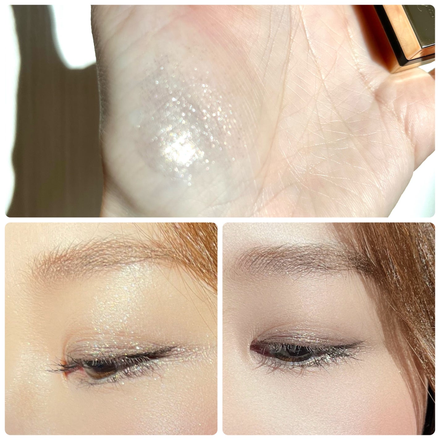 リュクス アイシャドウ リッチスパークル/BOBBI BROWN/単色アイシャドウを使ったクチコミ(4枚目)