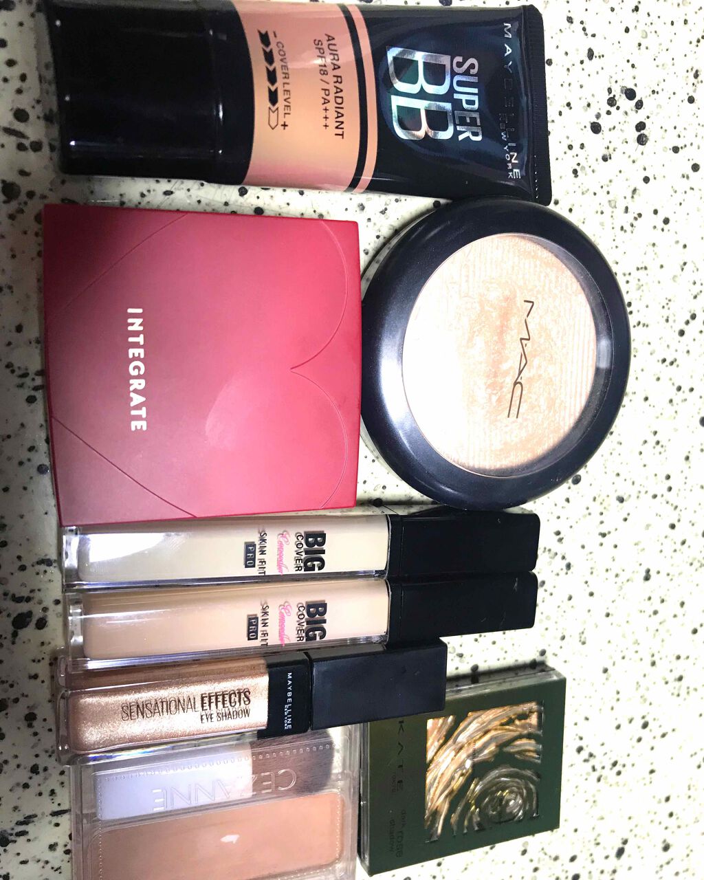 プロフィニッシュファンデーション 特製セット Ⅰ/インテグレート/メイクアップキットを使ったクチコミ（1枚目）