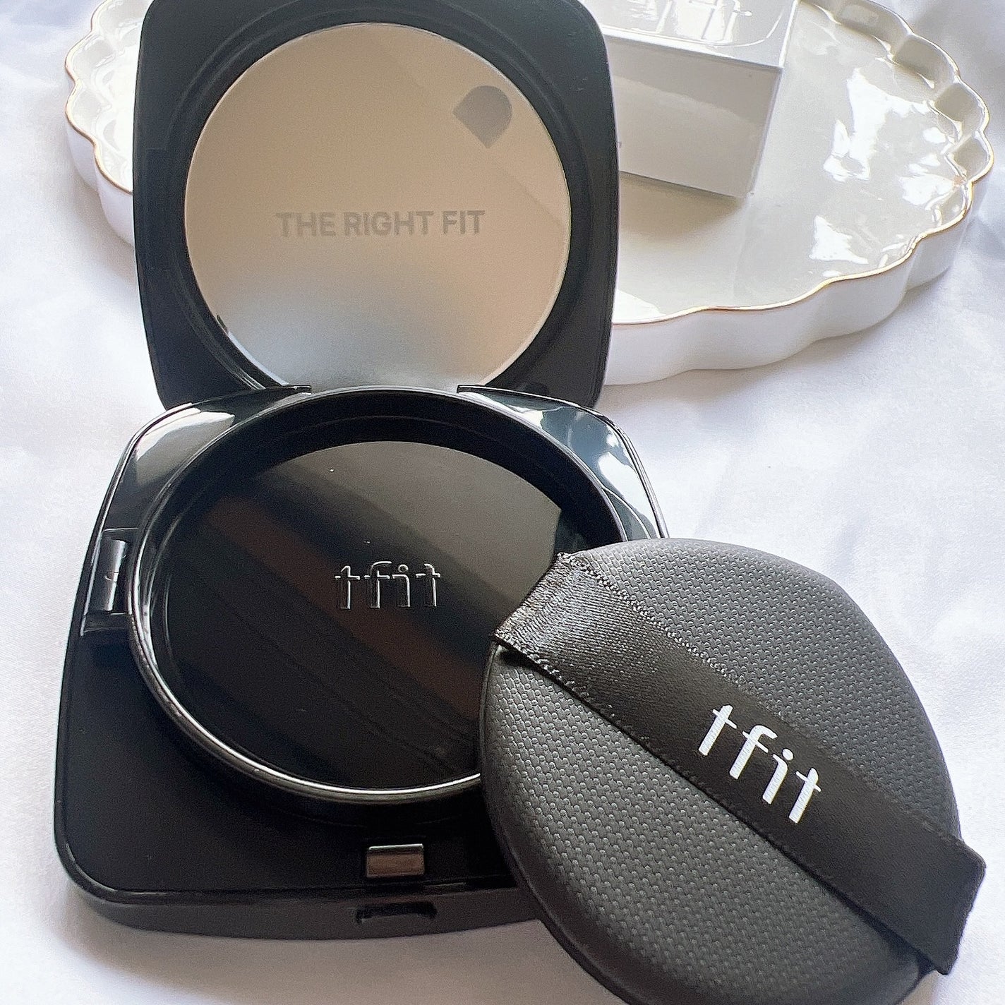 レイヤリングフィット グロークッションEX/TFIT/クッションファンデーションを使ったクチコミ(2枚目)