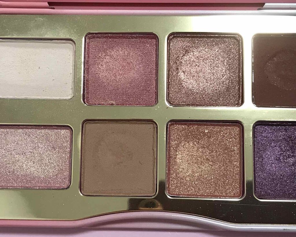 ティックルドピーチ ミニ アイシャドウ パレット/Too Faced/アイシャドウパレットを使ったクチコミ(3枚目)