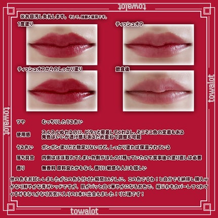 ルージュスターヴァイブラント/KANEBO/口紅を使ったクチコミ(3枚目)