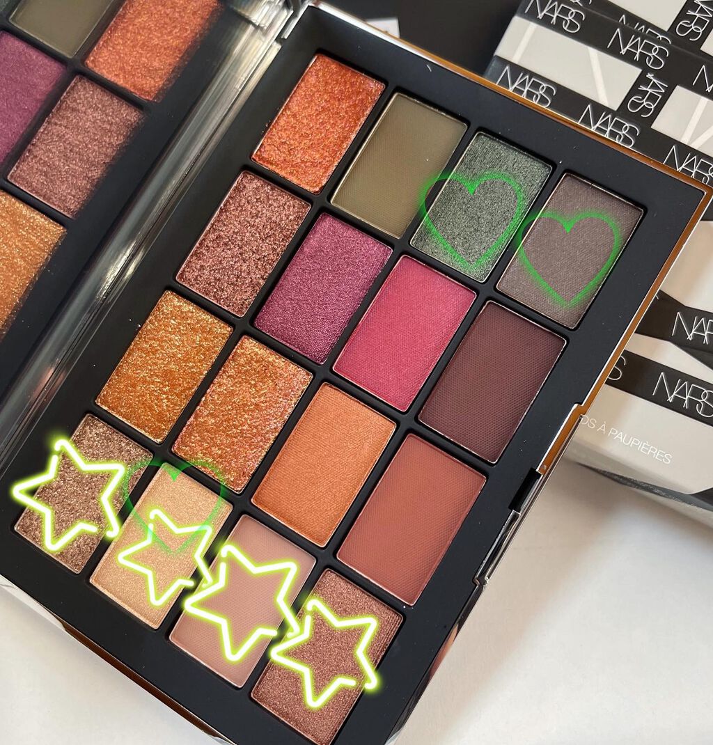 ビジュー アイシャドーパレット/NARS/アイシャドウパレットを使ったクチコミ（2枚目）