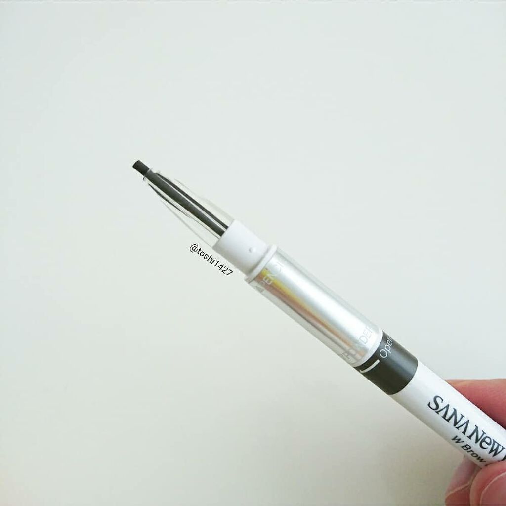 ラスティングWブロウEX N/サナ ニューボーン/リキッドアイブロウを使ったクチコミ（3枚目）