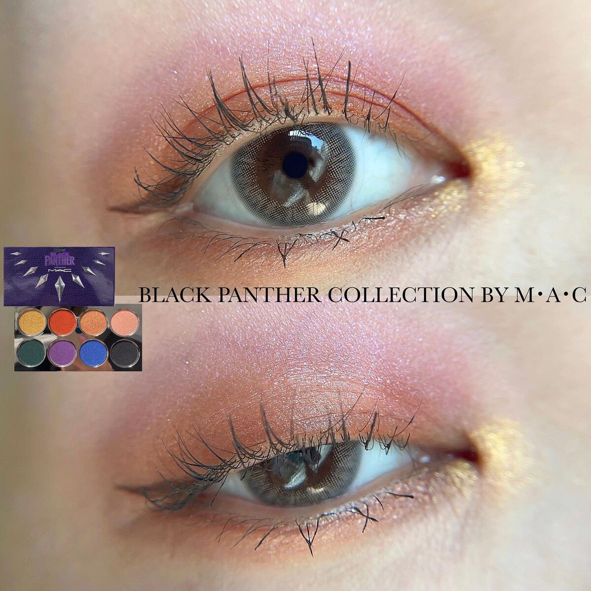 アイシャドウ × 8 マーベル スタジオズ ブラック パンサー コレクション バイ M・A・C/M・A・C/アイシャドウパレットを使ったクチコミ(1枚目)