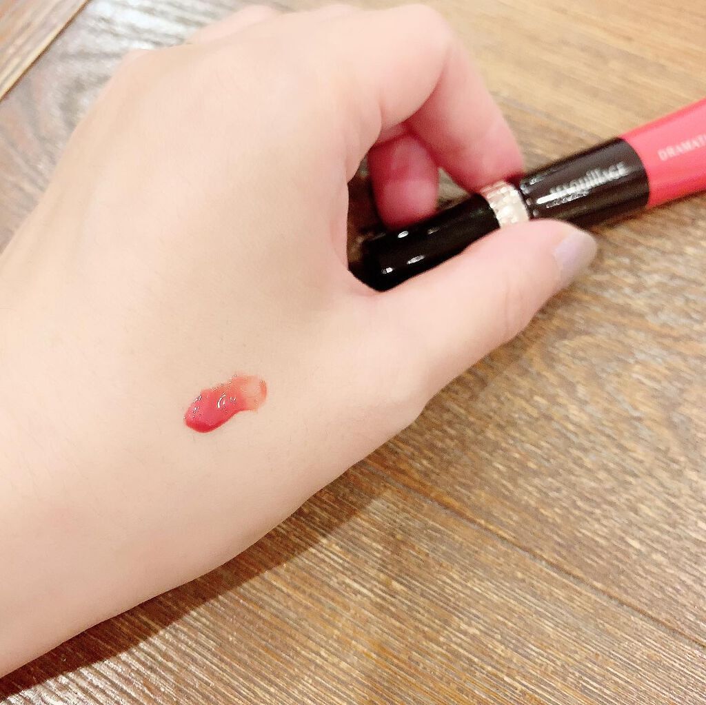 ドラマティックリップティント/マキアージュ/リップティントを使ったクチコミ（2枚目）