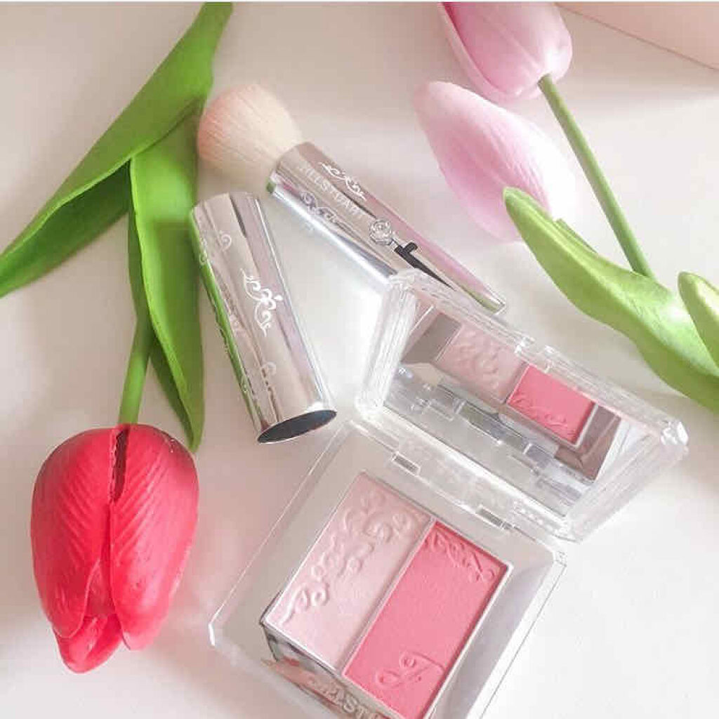 ブレンドブラッシュブロッサム/JILL STUART/パウダーチークを使ったクチコミ（1枚目）