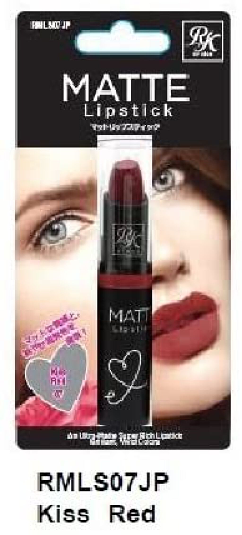 マットリップスティック RMLS07JP Kiss Red