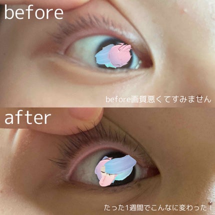 ラッシュケアエッセンス/キャンメイク/まつげ美容液を使ったクチコミ(2枚目)