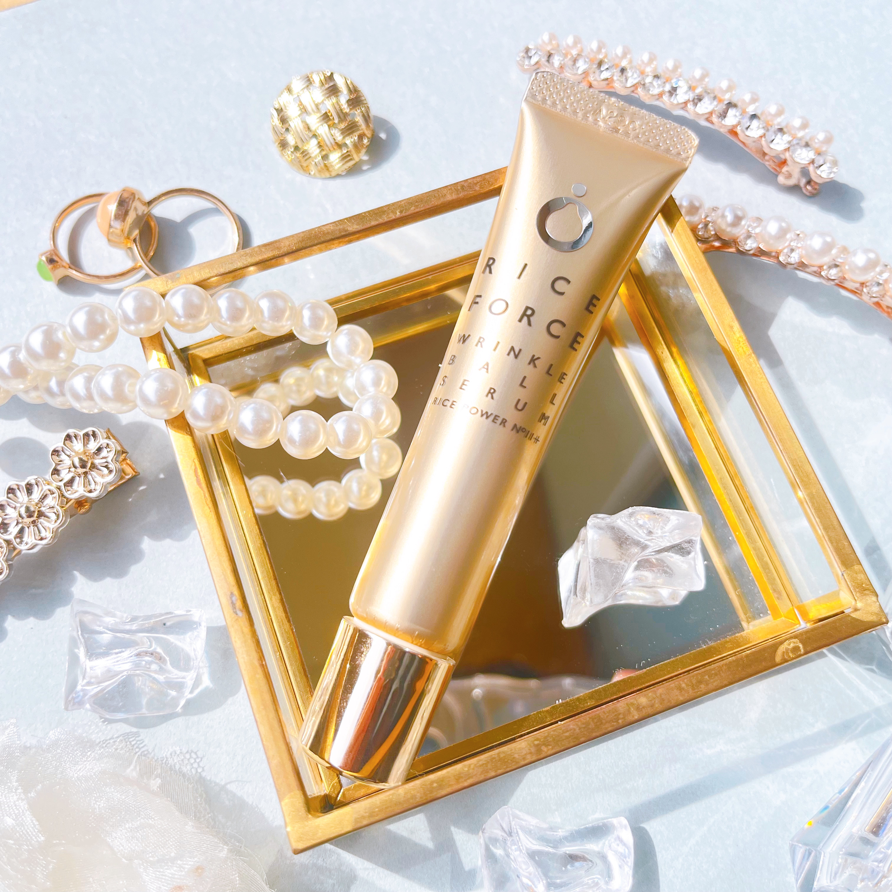 リンクルボールセラム/ライスフォース/美容液を使ったクチコミ（1枚目）