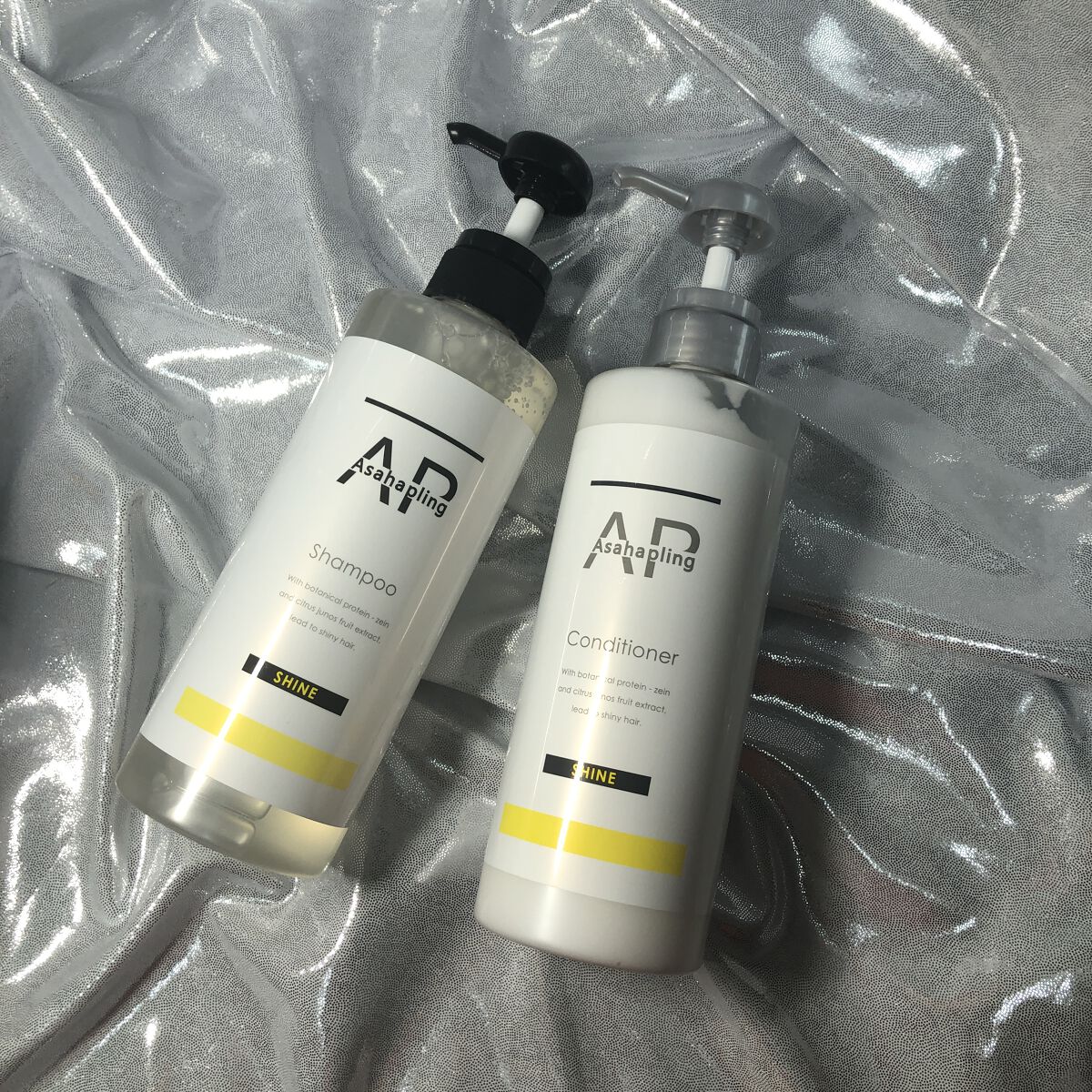 朝日禾玲 シャンプー／コンディショナー SHINE/ASAHAPLING/市販シャンプーを使ったクチコミ（1枚目）