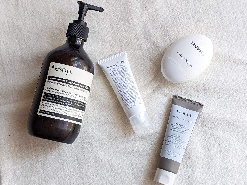 ハンド&アーム クリーム AC R/THREE/ハンドクリームを使ったクチコミ(1枚目)