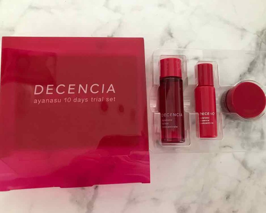 アヤナス トライアルセット/DECENCIA/スキンケアキットを使ったクチコミ(1枚目)