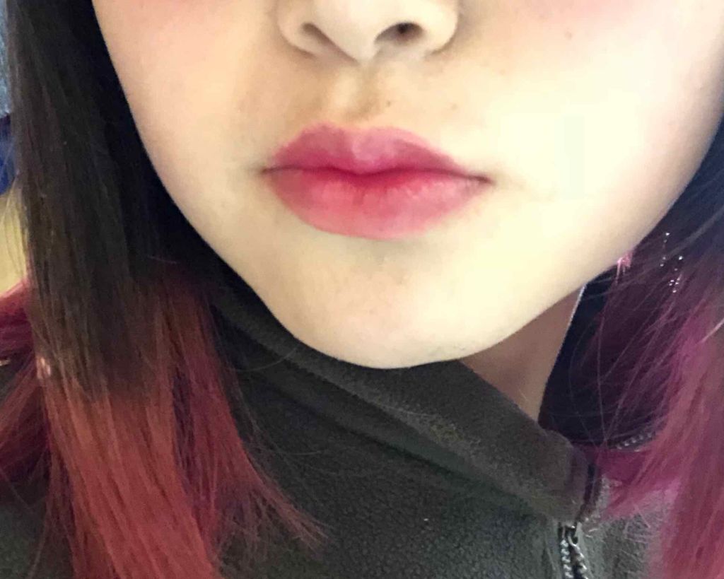 ヴォリュプテ ティントインバーム/YVES SAINT LAURENT BEAUTE/口紅を使ったクチコミ（2枚目）
