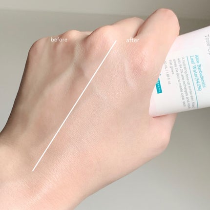 アロエ54.2アクアトーンアップUVクリーム SPF50+ PA++++/COSRX/日焼け止めクリームを使ったクチコミ(4枚目)