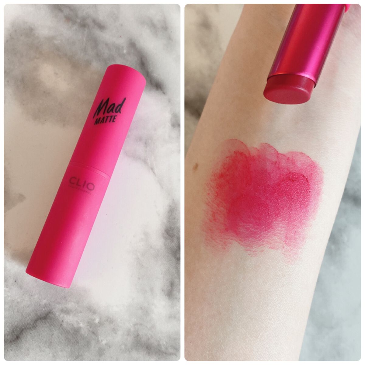 メルティング シアー マット バーム/CLIO/口紅を使ったクチコミ(1枚目)